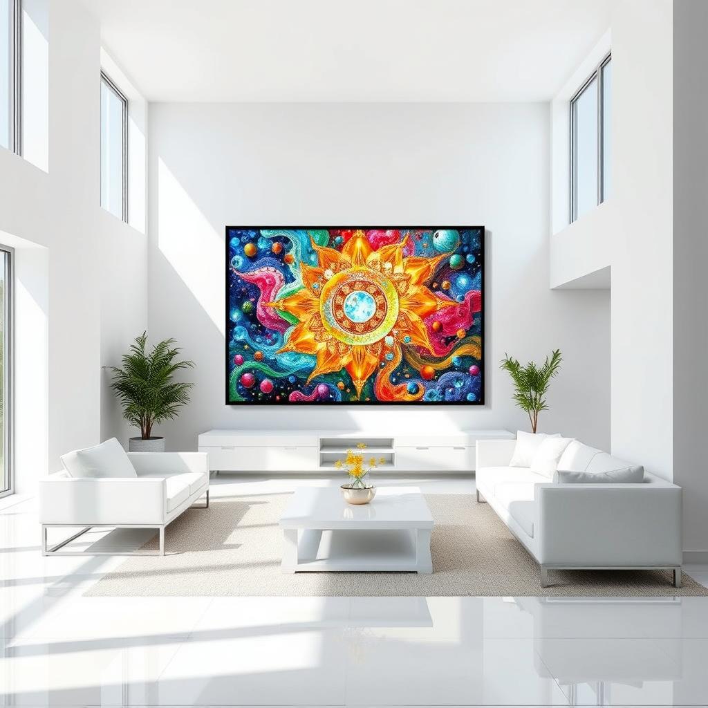 Diamond Painting trifft Interior Design: So passt dein Kunstwerk perfe