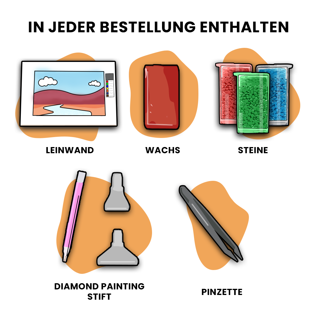 Diamond Painting eigenes Bild in jeder Bestellung