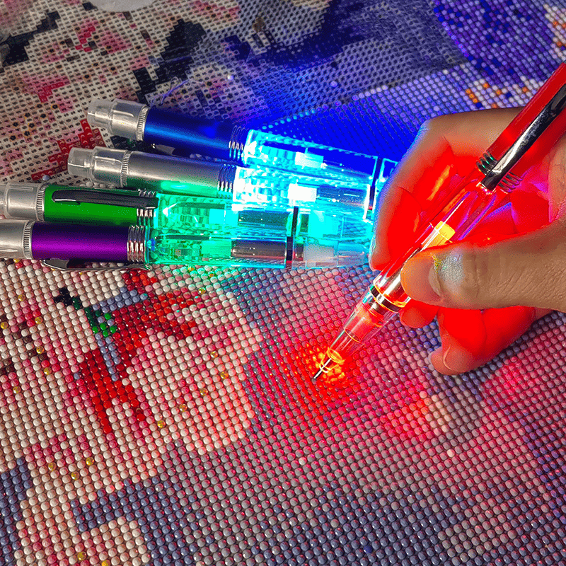 Diamond-Painting-Stifte mit LED-Licht