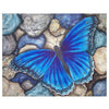 Blauer Schmetterling - Diamond Painting Welt 