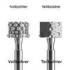 Vollbohrer oder Teilbohrer