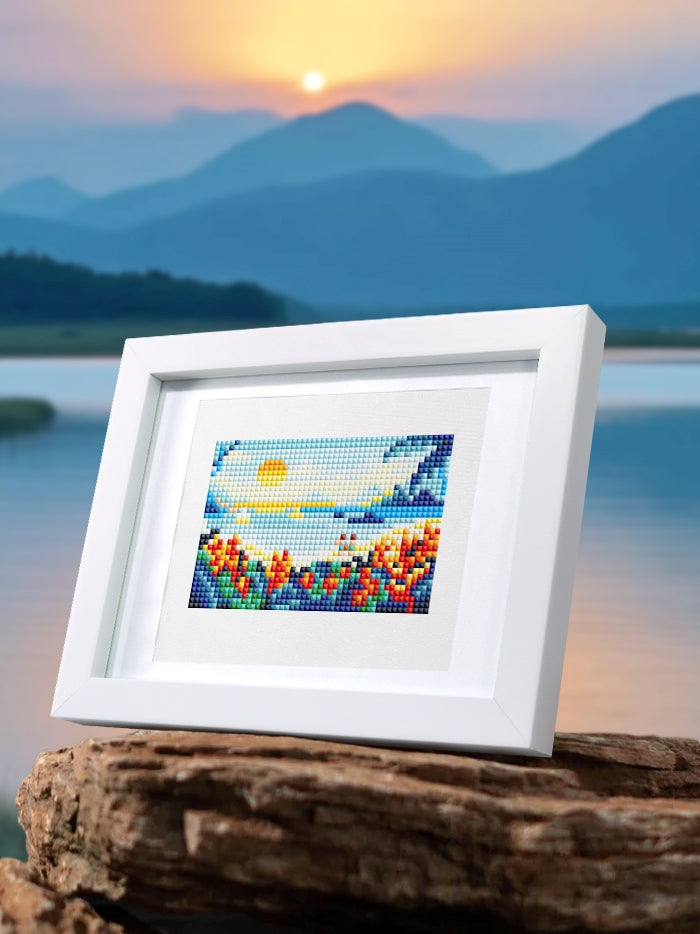 10 Mini Diamond Paintings - Summer-Set