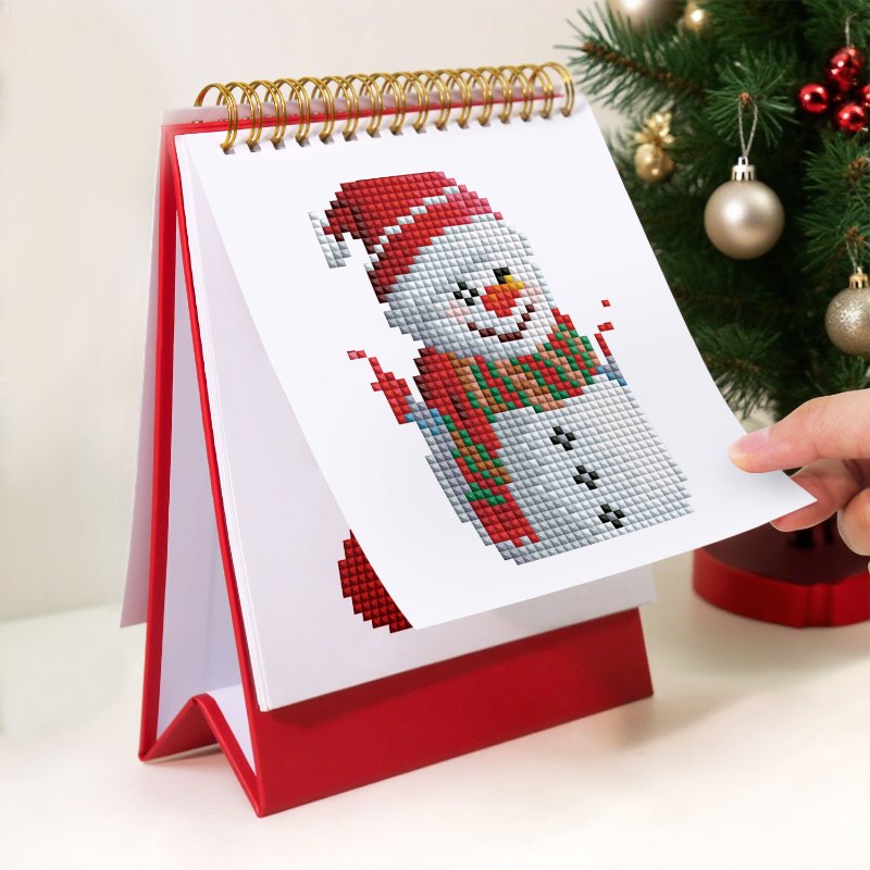 2026 Diamond Painting Tischkalender – Weihnachts-Edition