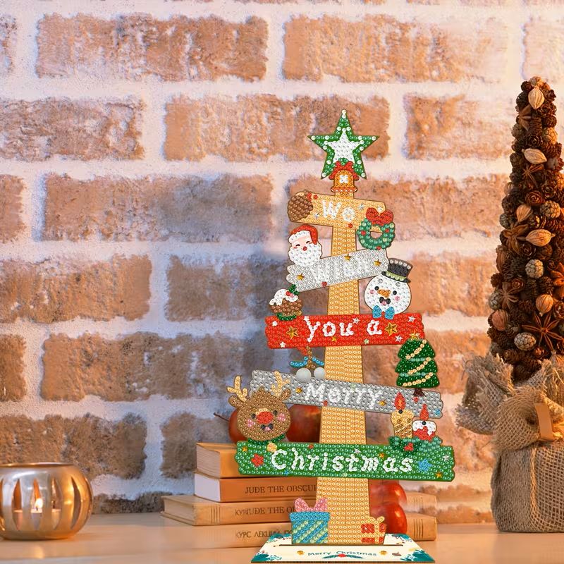 Diamond Painting Ornament – Merry Christmas