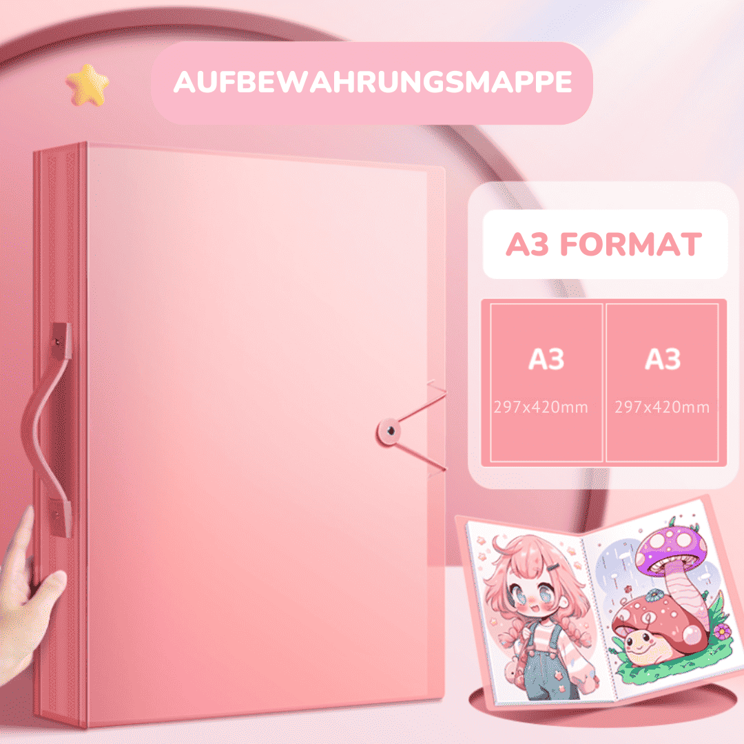 diamond painting fertige bilder aufbewahren Diamond Painting Aufbewahrungsordner A3/A2