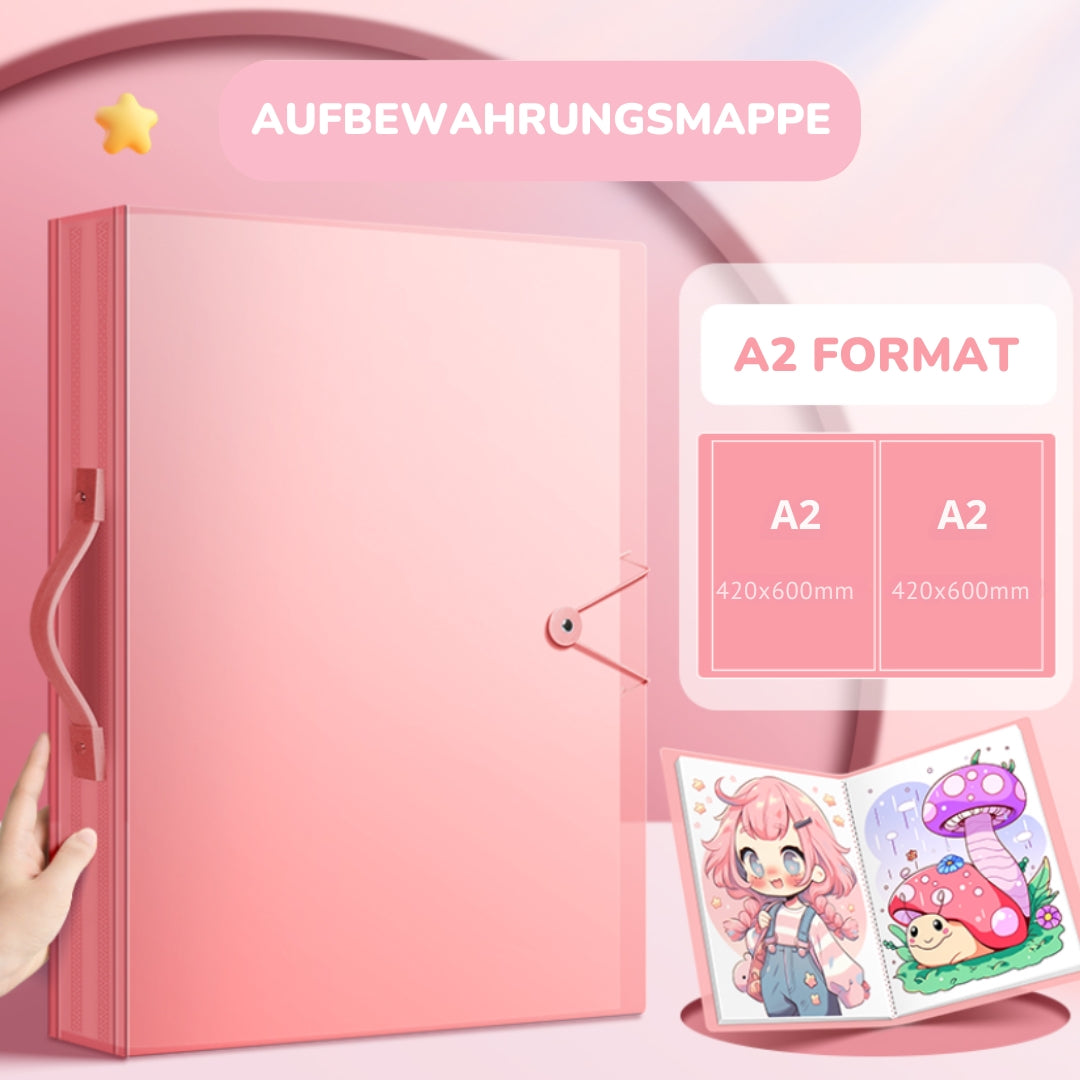 diamond painting aufbewahrung mappe Diamond Painting Aufbewahrungsordner A3/A2