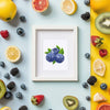 12 Mini Diamond Paintings | Frucht-Set