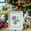 4 Mini Diamond Paintings | Blumen-Set