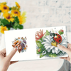 Grußkarten – Blumen & Insekten | 6 Stück