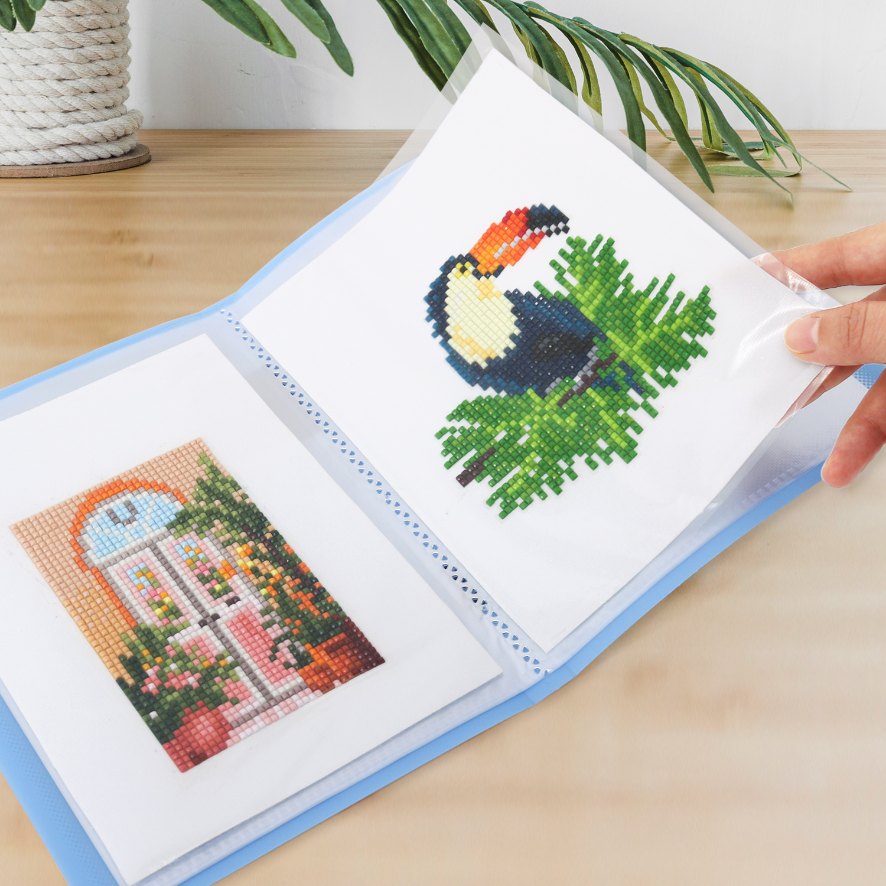 diamond painting aufbewahrung mappe Mini Diamond Painting Aufbewahrungsmappe
