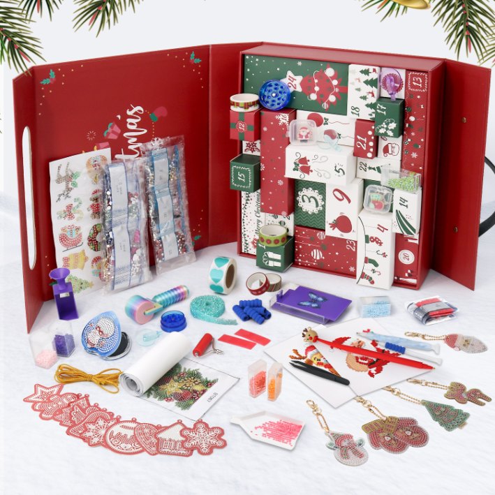 Premium Diamond Painting "Adventskalender 2025" - Limited Edition