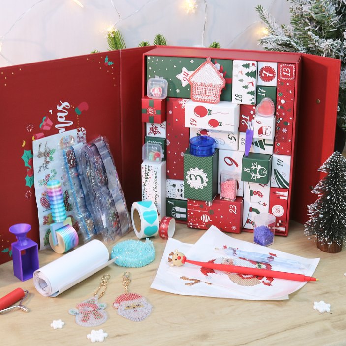 Premium Diamond Painting "Adventskalender 2025" - Limited Edition