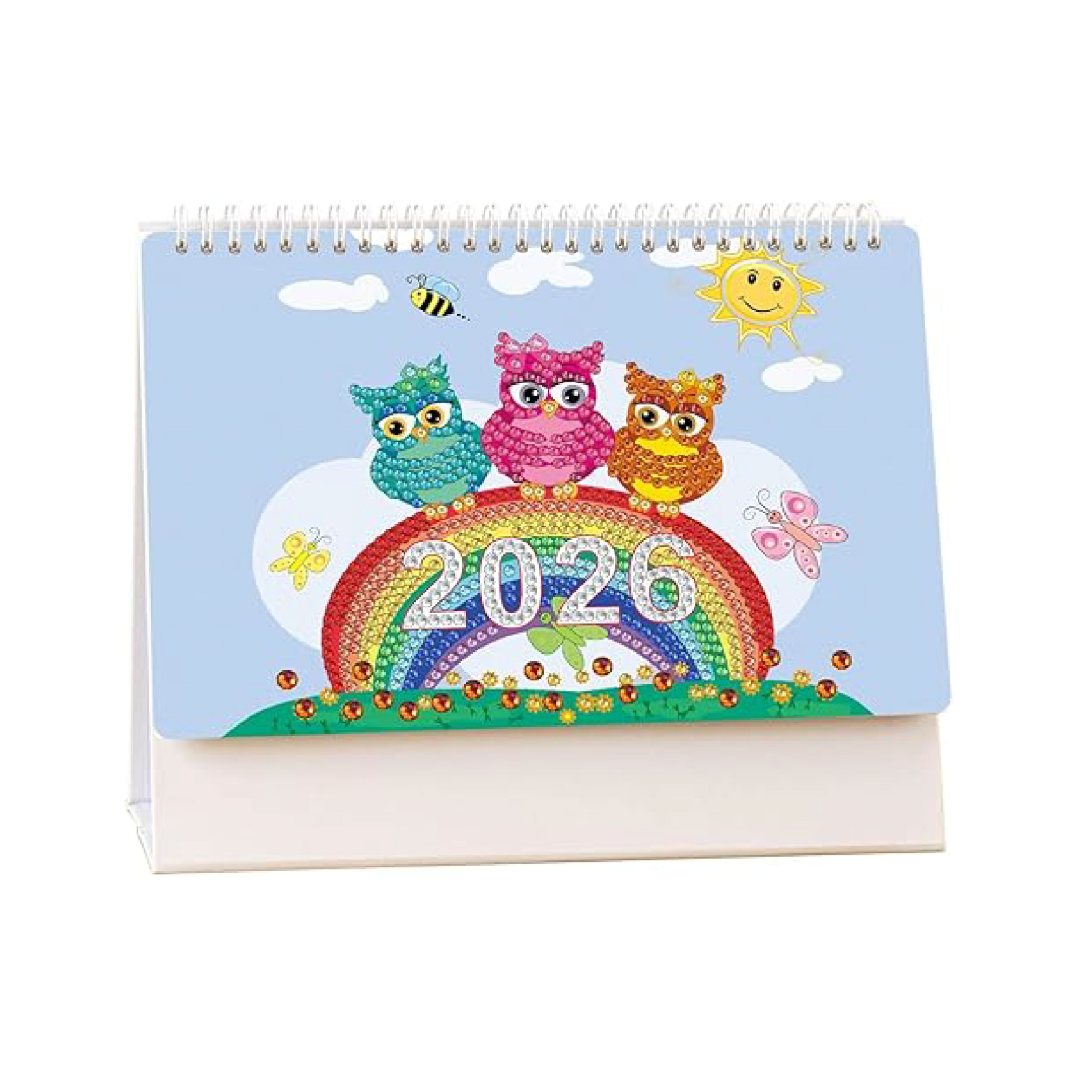 Diamond Painting Kalender 2026, Diamond Painting Weihnachten Tischdeko