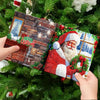12 Weihnachtskarten – Weihnachtsmann & Tierchen-Set