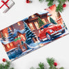 12 Weihnachtskarten – Weihnachtsmann & Tierchen-Set
