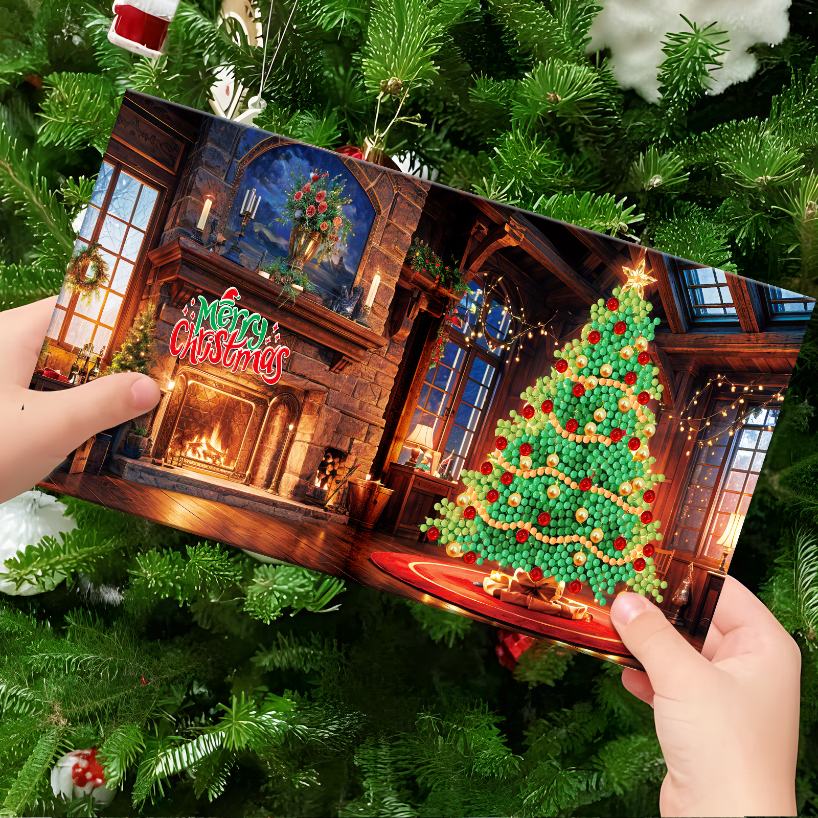 12 Weihnachtskarten – Heiligabend-Set