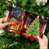 12 Weihnachtskarten – Heiligabend-Set