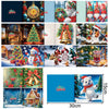 12 Weihnachtskarten – Heiligabend-Set