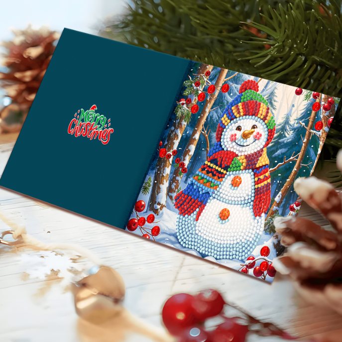 12 Weihnachtskarten – Weihnachtszauber-Set