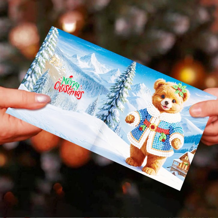 12 Weihnachtskarten – Weihnachtszauber-Set