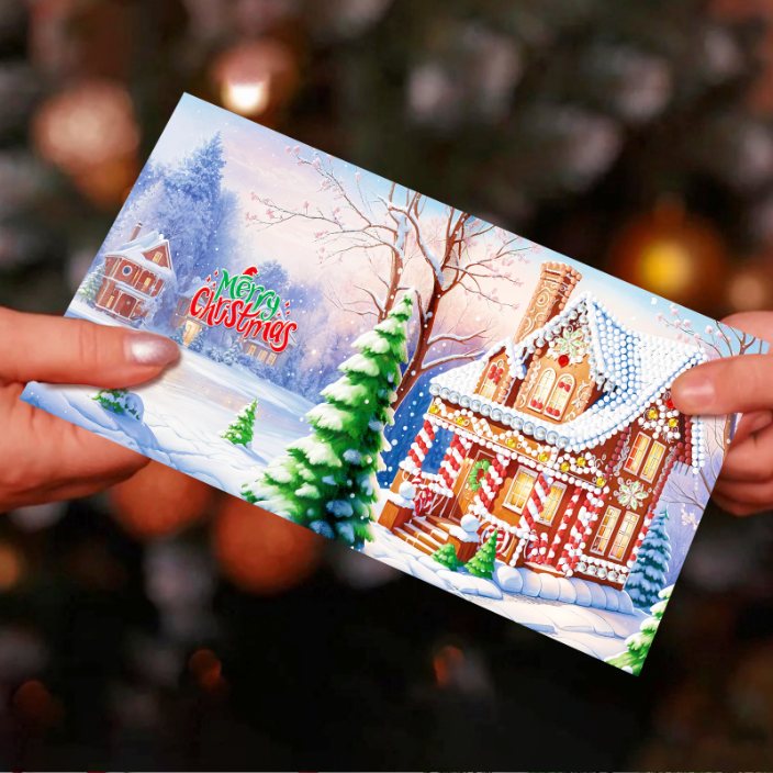 12 Weihnachtskarten – Winterfreunde-Set