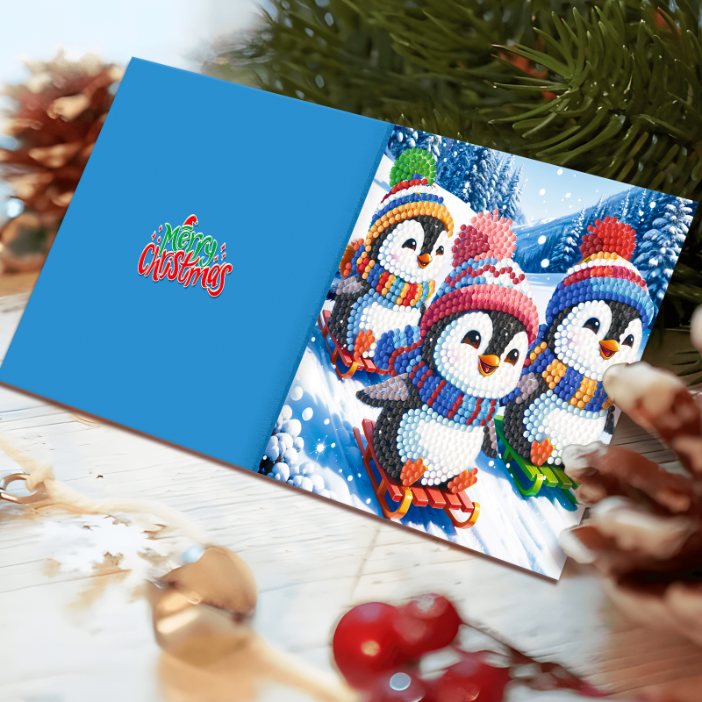 12 Weihnachtskarten – Fröhliche Weihnachten-Set