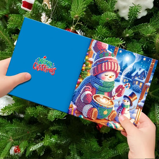 12 Weihnachtskarten – Fröhliche Weihnachten-Set