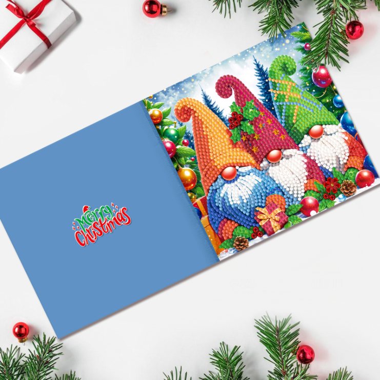 12 Weihnachtskarten – Fröhliche Weihnachten-Set