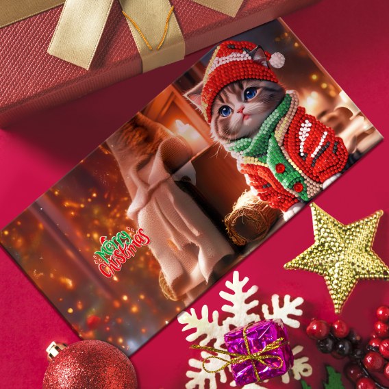 12 Weihnachtskarten – Magische Weihnachten-Set