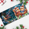 12 Weihnachtskarten – Weihnachts-Eichhörnchen-Set
