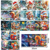 12 Weihnachtskarten – Weihnachts-Eichhörnchen-Set