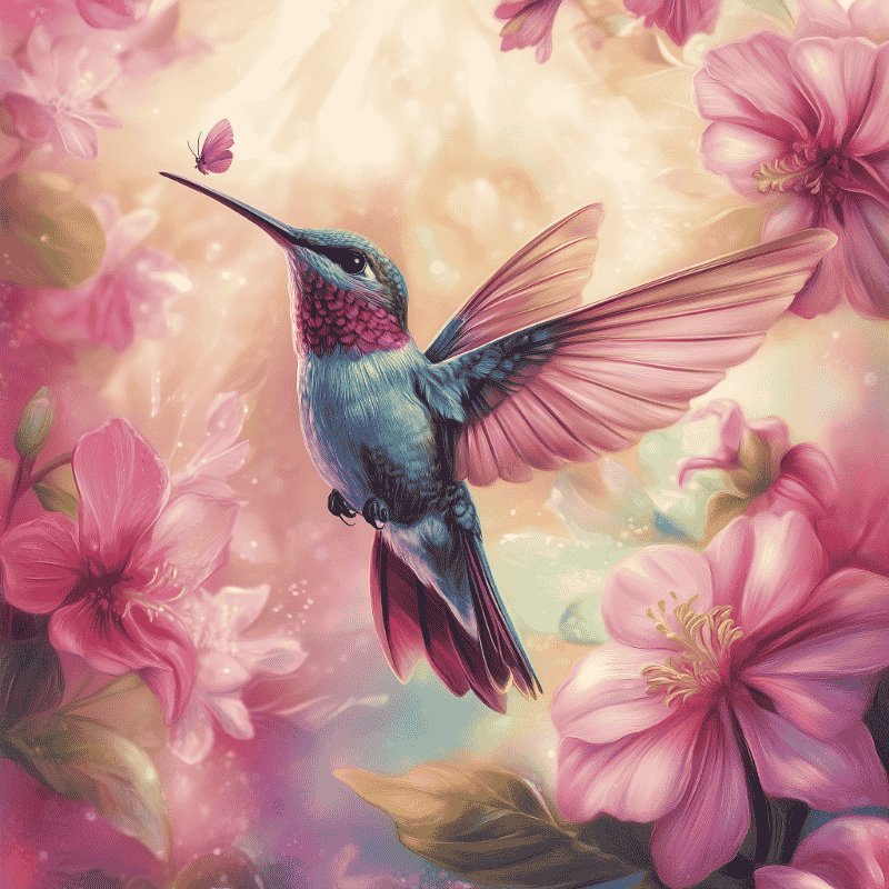 Wunderschöner Kolibri