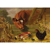 Diamond Painting - Kuh Huhn und Küken