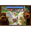 Diamond Painting - Kühe in einer Liste