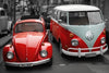 Roter Käfer & Roter Bus