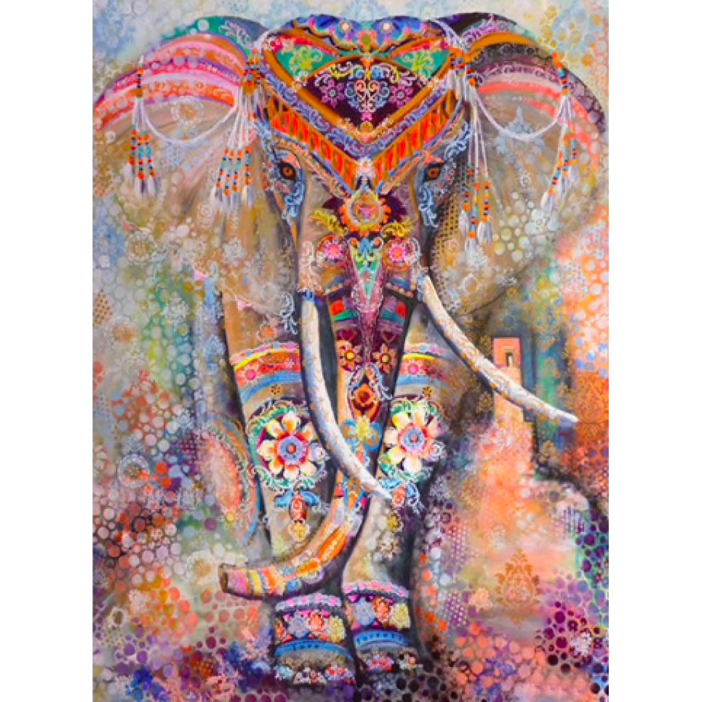 Diamond Painting - Prächtiger Elefant
