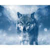 Diamond Painting - Wolf im Winter