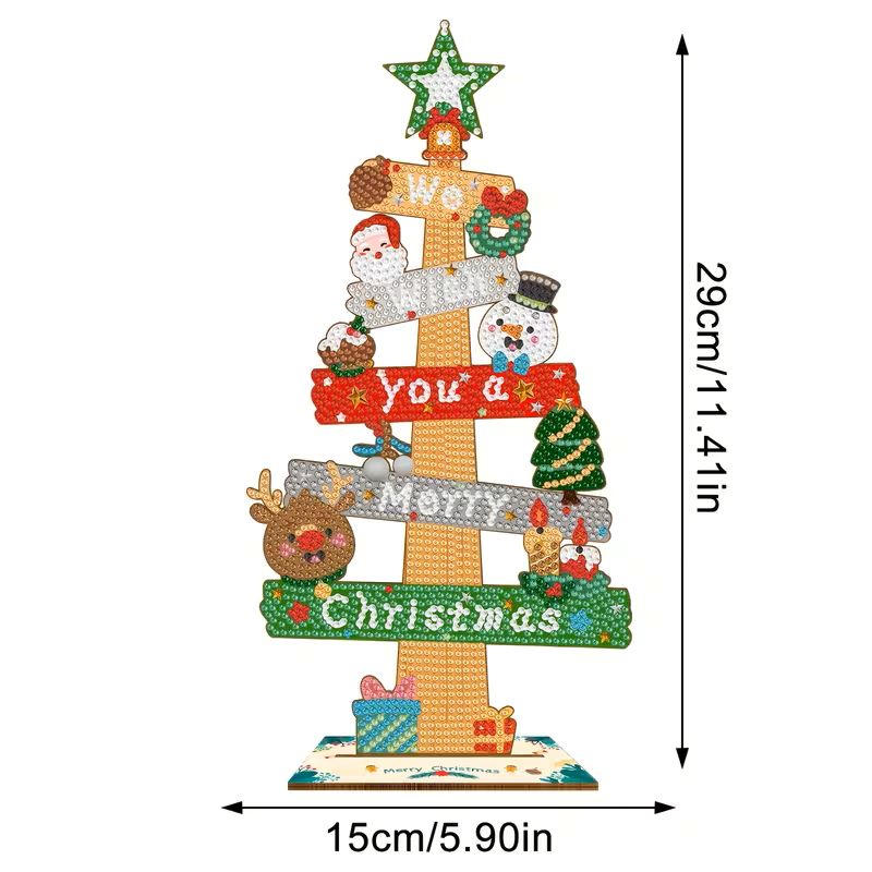 Diamond Painting Ornament – Merry Christmas