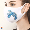 DIY-Maske Schildkröte | Weiß