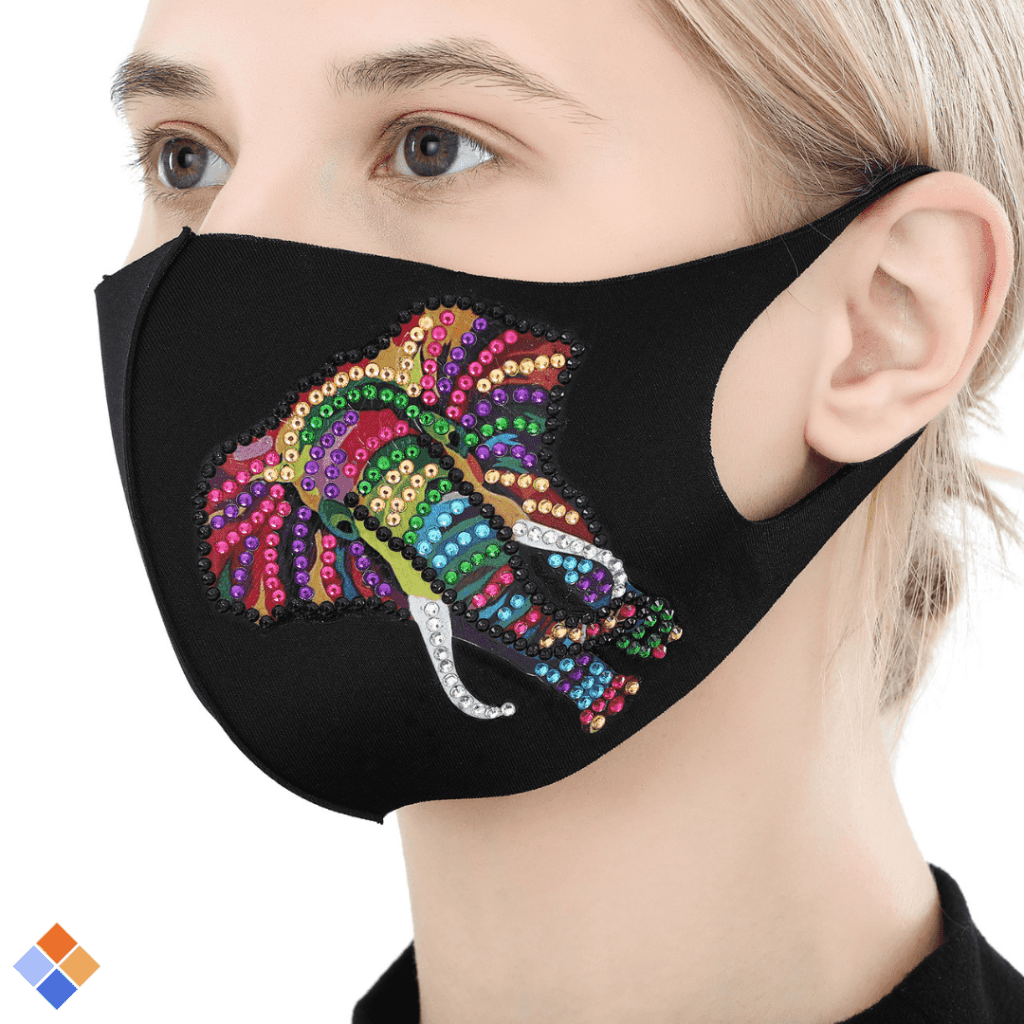 DIY-Maske Elefant