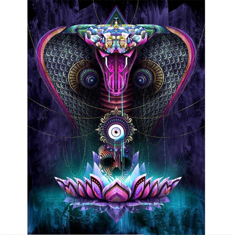 Kobra - Diamond Painting Welt 