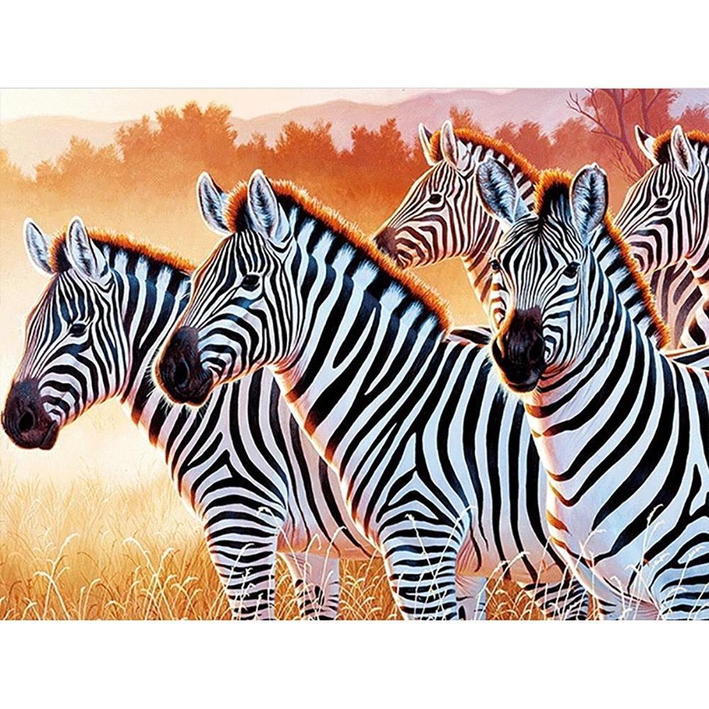 Zebra - Diamond Painting Welt 