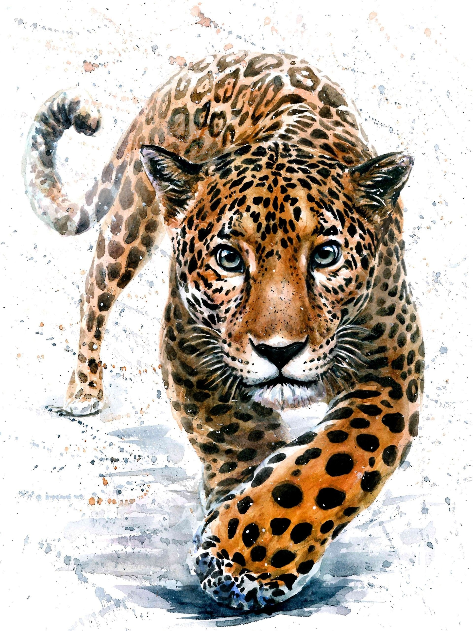 Leopard - Diamond Painting Welt 