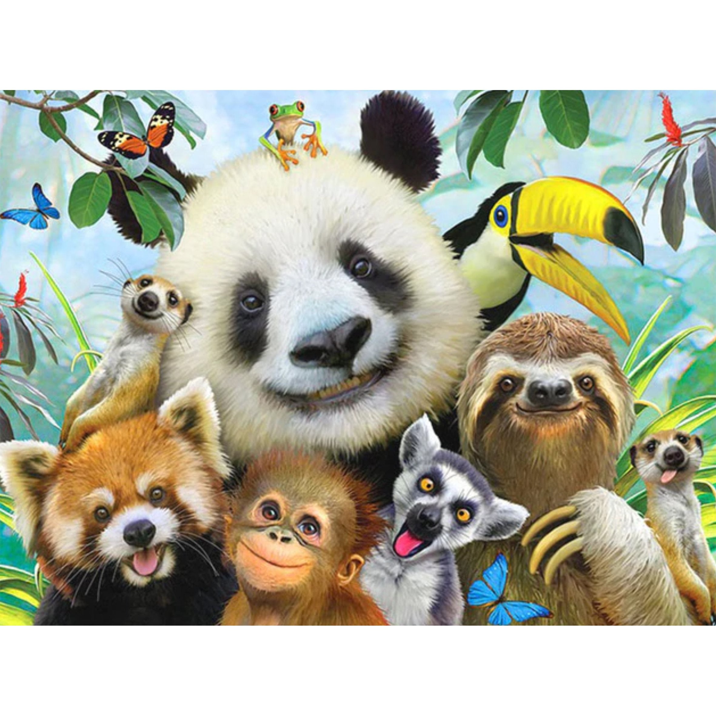 Tier Selfie - Diamond Painting Welt Deutschland