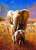 Laden Sie das Bild in den Galerie-Viewer, Afrikanische Elefanten zusammen