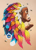Wütender Affe | Exklusivität - Diamond Painting Welt 