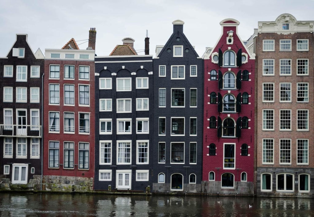 Grachtenhäuser in Amsterdam