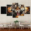Tiger | 5 Panels - Diamond Painting Welt Deutschland