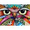 Bunte Eule - Diamond Painting Welt 