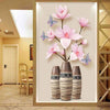 Laden Sie das Bild in den Galerie-Viewer, Vase mit rosa Blumen | Großformat